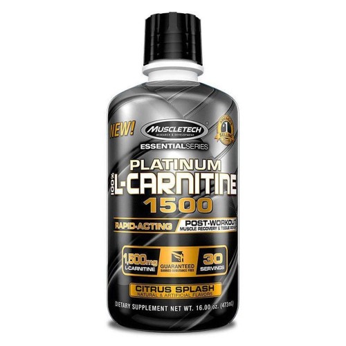 MuscleTech Platinum 100 % L-Carnitine 1500, 473 Ml
